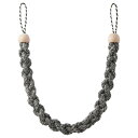 TOSO カーテンパーツ タッセル ブラック 1本 JC75【取寄品】