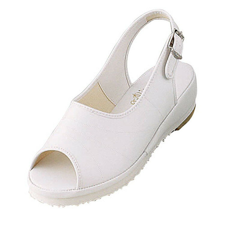 マリアンヌ ナースサンダル No.8 ホワイト 23.0cm【取寄品】