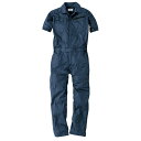 HOP-SCOT コスパ半袖ツナギ ネイビーブルー 9213-22-6L【取寄品】