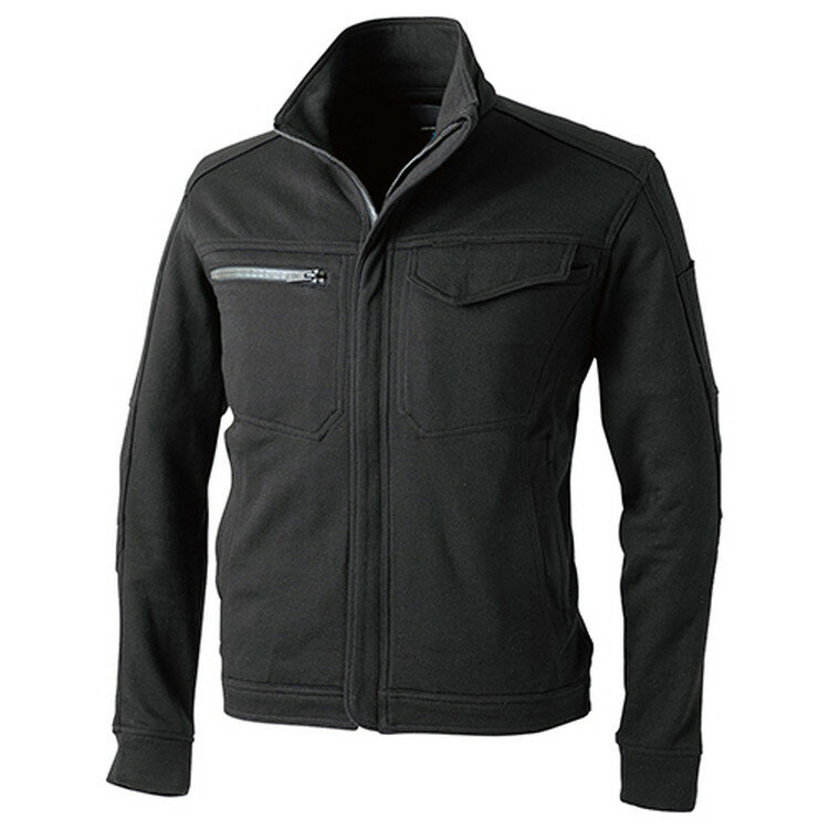 DOGMAN ダブルニットブルゾン Nブラック 8238-814-M【取寄品】