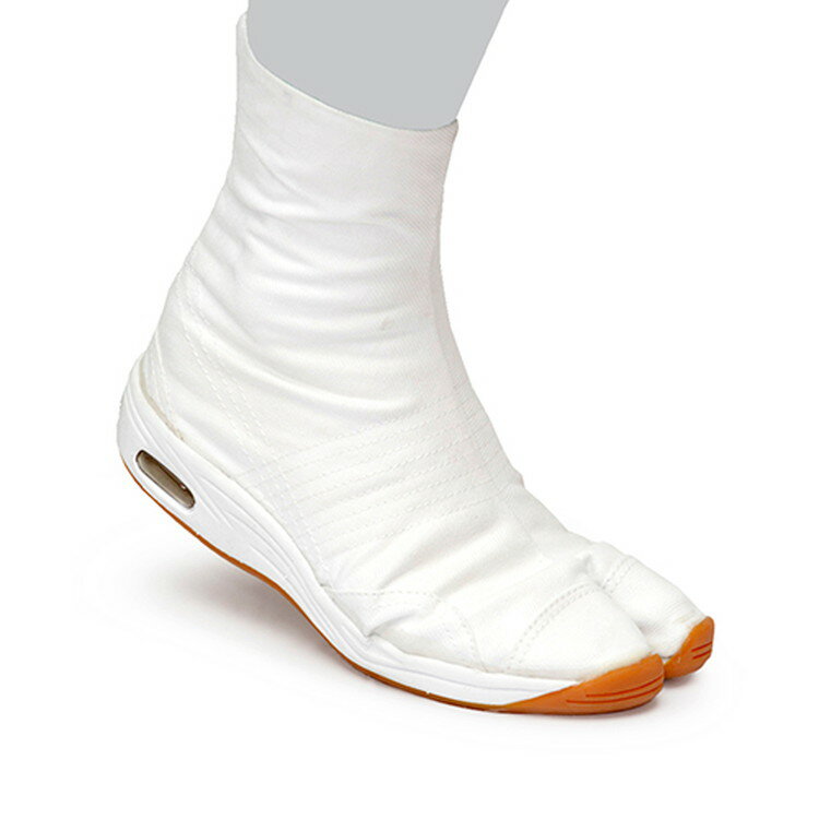 荘快堂 エアー飛脚たび 小馳7枚 白 M-33-7 25.0cm【取寄品】