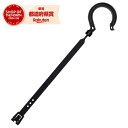日動 万能フッカー 300mm 単管フック付 ブラック BH-300LH-BK