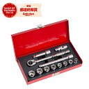 藤原産業 SK11 3/8ソケットレンチセット TS-312M 12PCS