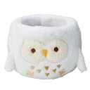 グリーンハウス ふわふわフクロウポット S 5275-WH【取寄品】