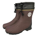USラバー RM4301フィッティングブーツショート D.BROWN L 26.0