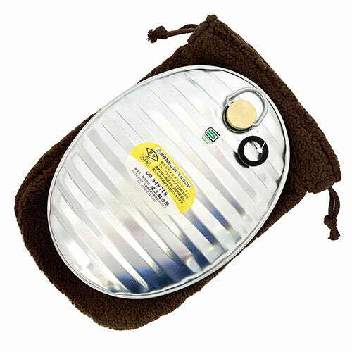 ONOE ONOE トタン湯たんぽ ブラウンカバー付 ブラウンカバーツキ