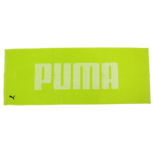 ［1個までゆうパケ対応］ミタニ PUMAワークタオル(イエローグリーン) 34x90cmイエローG