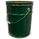 好川産業 ペール缶本体 緑 20L【取寄品】