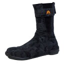 荘快堂 ツインフーブス(TWINHOOVES)股付安全 黒迷彩ファスナータイプ TH-350F 24.5cm【取寄品】