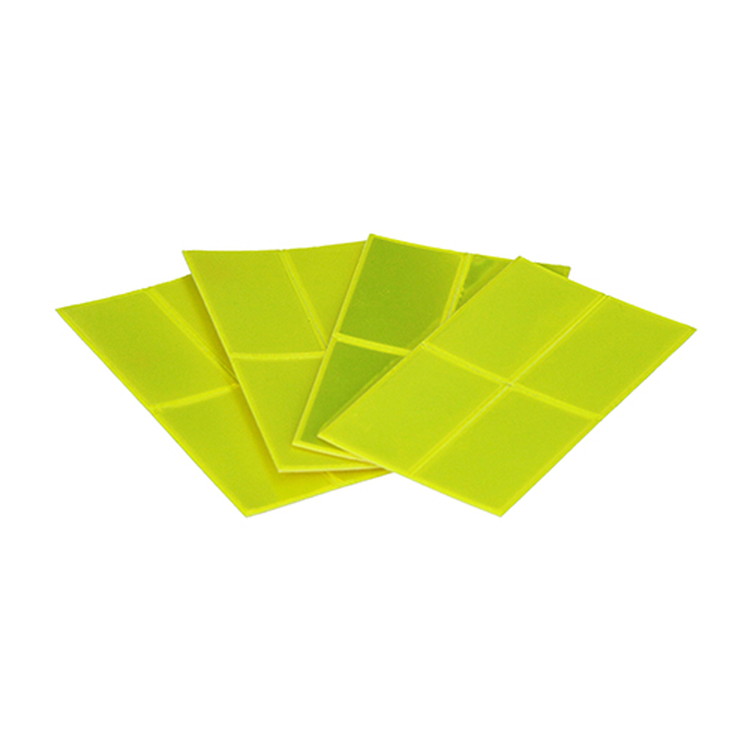 ［16個までゆうパケ対応］ニトムズ 高輝度蛍光反射シートライトイエロー T0751