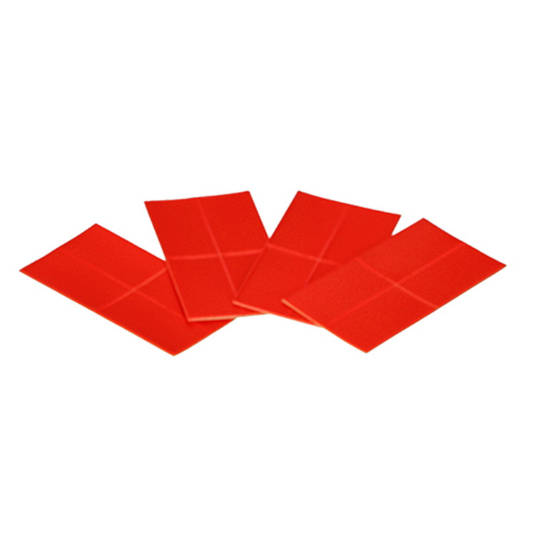 ［16個までゆうパケ対応］ニトムズ 高輝度蛍光反射シートライトレッド T0752