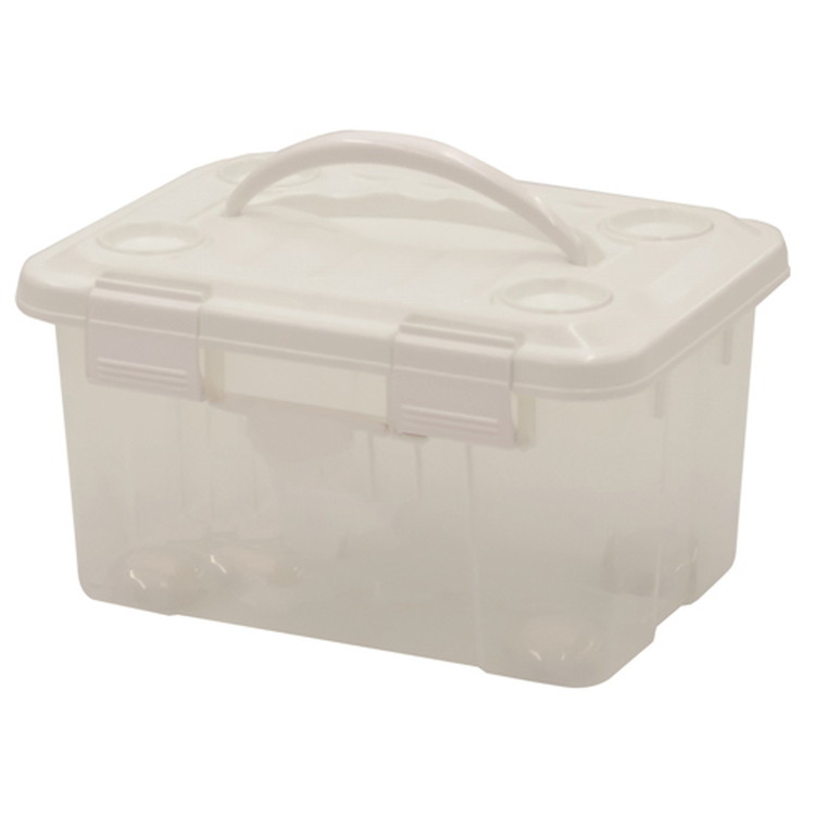 ★【在庫限り】天馬 プロフィックス(PROFIX) フリーボックス 10 ハンドル付 W(ホワイト)【取寄品】