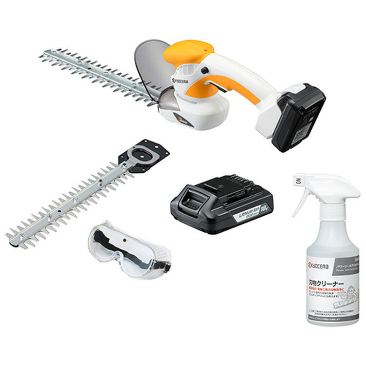 KYOCERA BPHT-1800用ブレード組立 67300027&KYOCERA 18Vリチウムイオン電池パック B-1815LA 64000701&..