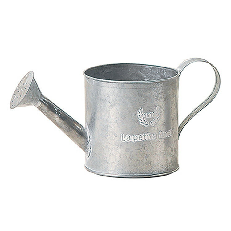 ★【在庫限り】グリーンハウス フレンチシルバーブリキ L 3392-A ジョーロ【取寄品】