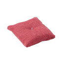 グリーンハウス ミニ座布団 レッド 4981-RD【取寄品】