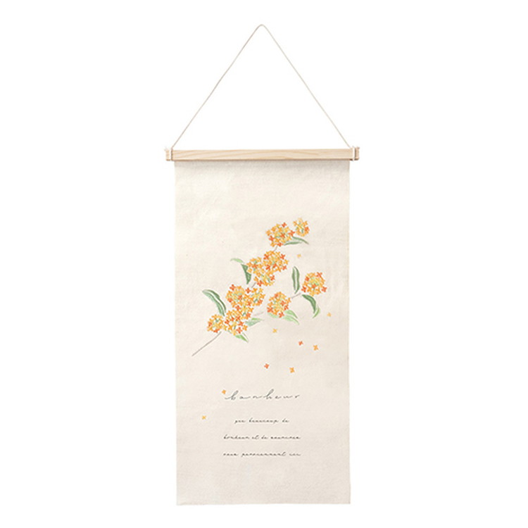 グリーンハウス 刺繍タペストリー L キンモクセイ 5337-A【取寄品】