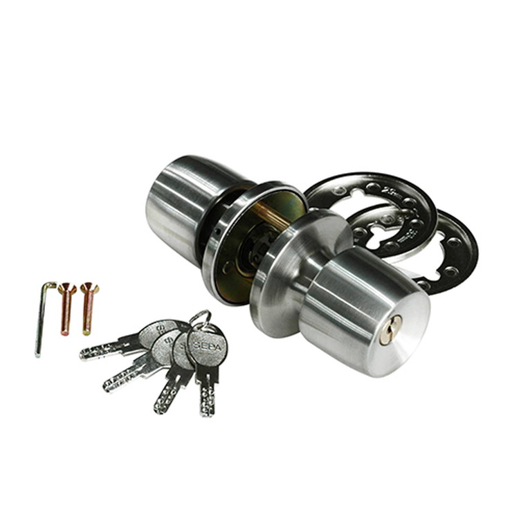 ハイロジック 取替握玉2型 3本キー NP-CW-123【取寄品】