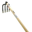 玉日本 四本備中鍬 1050mm椎掛柄 3.5シャクカカリエ【取寄品】