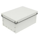 安達紙器 硬質パルプボックス フタ式 PBF-813 ホワイト【取寄品】
