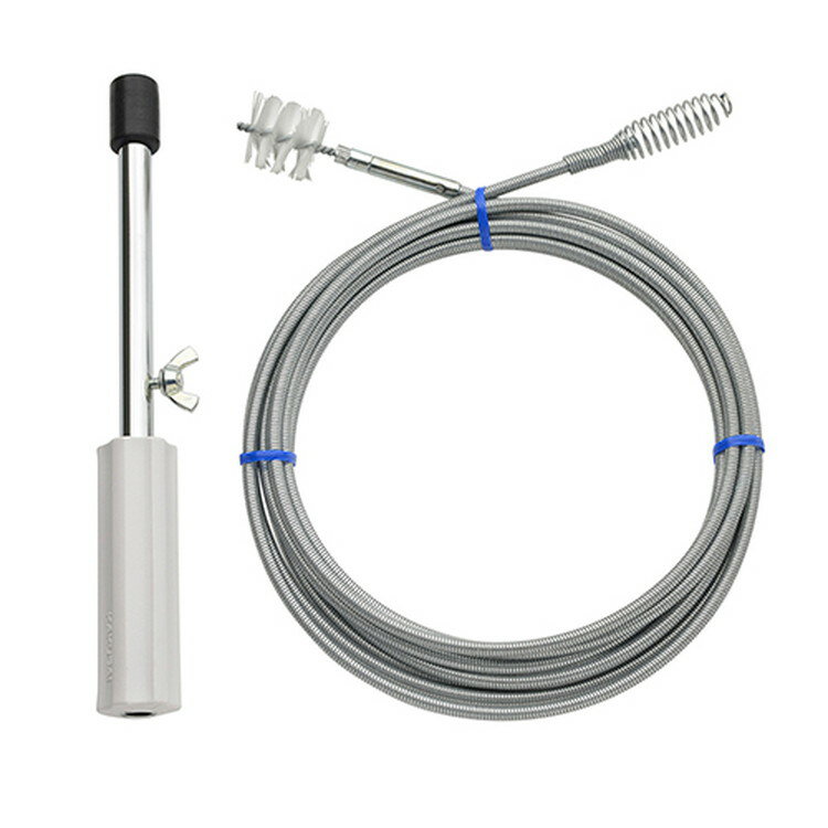 ★【在庫限り】GAONA これカモ ブラシつきパイプクリーナー(5m) GA-KK012【取寄品】