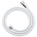 ★【在庫限り】GAONA これカモ シャワーホース 取替用 1.6m(スムーズアダプター付 回りやすい ホワイト)GA-FF026【取寄品】