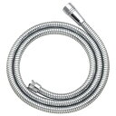 ★【在庫限り】GAONA これカモ シャワーホース メタル調 取替用 1.6m(スムーズアダプター付 回りやすい 高級感)GA-FF028【取寄品】
