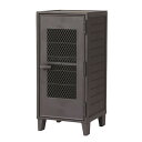 天馬 フィッツ ペグキャビネット メッシュ ダークグレー【取寄品】