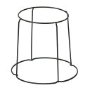 タカショー ボールプランタースタンド 30cm 6φ NPM-30