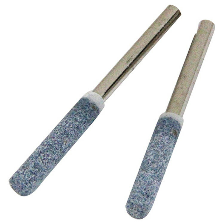 ［30個までゆうパケ対応］京セラ(リョービ) 軸付砥石4mm 2本組 (チェンソー・ソーチェン用) 6681591