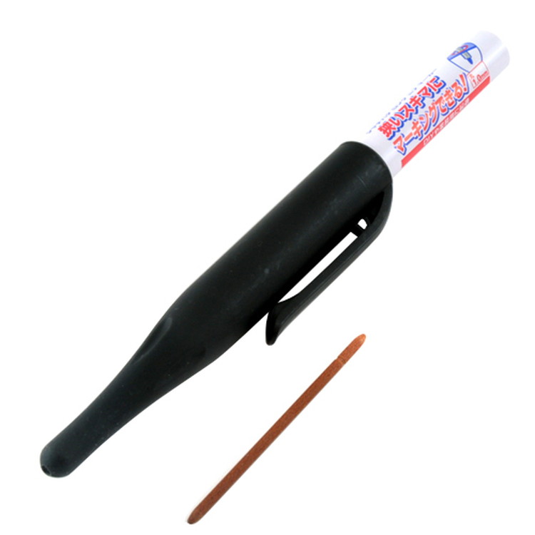 ［4個までゆうパケ対応］シャチハタ ロングニブマーカー 黒 K-710/H-K