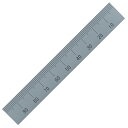 シンワ マシンスケール上右基点 穴無 100MM 14135【取寄品】