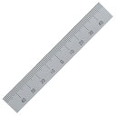 シンワ マシンスケール上左右振分穴無 100MM 14141【取寄品】