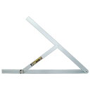 シンワ アルミ自由金 目盛無筋交付 62541 60cm【取寄品】