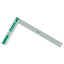 シンワ アルミ台付スコヤ 目盛なし 74115 45cm【取寄品】