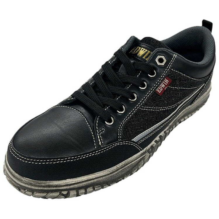 EDWIN 紳士セーフティ ESM-107D B.デニム 25.5cm