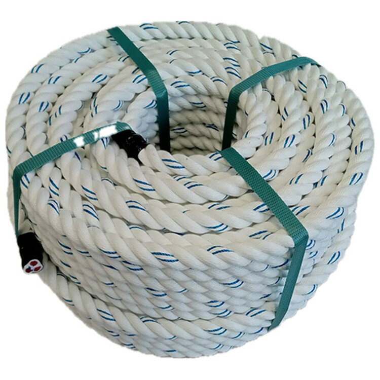 まつうら工業 法面用シグナルロープ(親綱) 18mmX50m【取寄品】 2