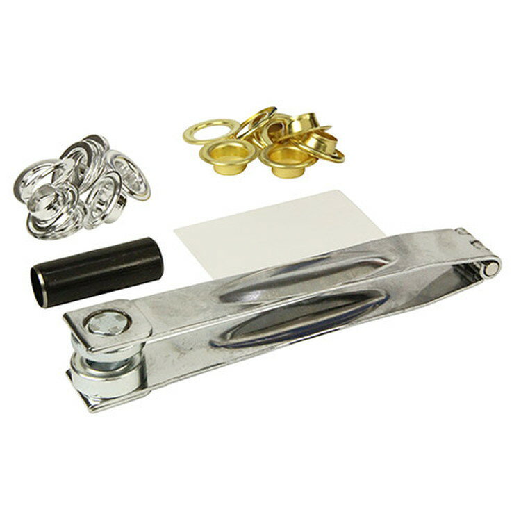 藤原産業 SK11 両面ハトメパンチ 15mm NO.1100[バッグ カーテン 服飾等の穴の補強 補修 錆びにくい]