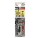 ANEX 溝付超短ビットヘクスローブ T30×19(手動ドライバー用) AK-51P