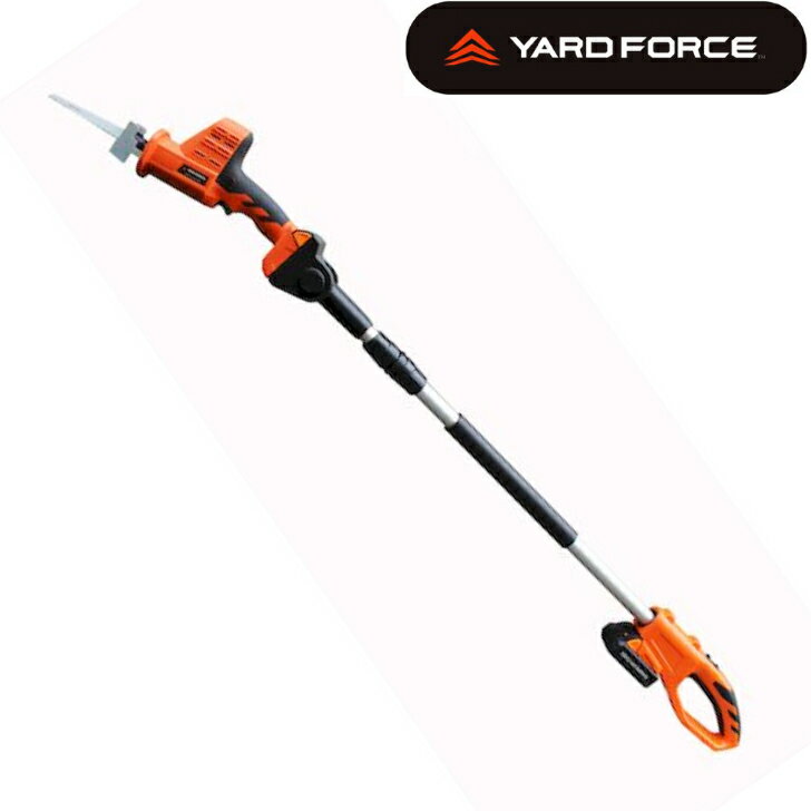 YARD FORCE(ヤードフォース) コードレス18V高枝電動のこぎり Y3LS-C08-0000【yard force diy 2way 充電..