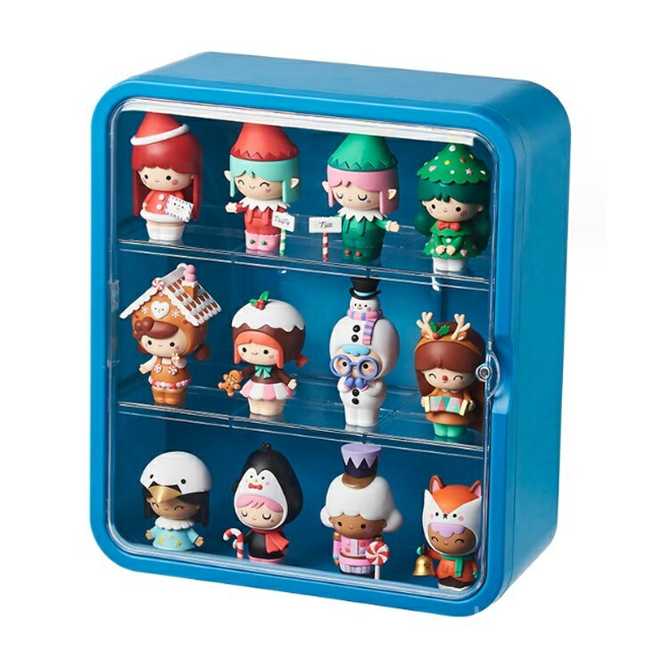 【コレクションケース】【壁掛け/卓上】【3段式】【5color】卓上置く、壁に掛ける2WAYの使い方ができるコレクションケース。3層のステージデザインにより、コレクションをきれいに整然と表示できるため、視覚効果が向上します。マグネット仕様の...