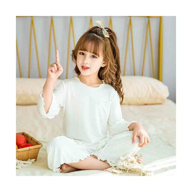 【送料無料】子供用 パジャマ キッズ パジャマ ルームウェア 子供服 セットアップ ゆったり ルームパジャマ フリルパジャマ コットン ベビー