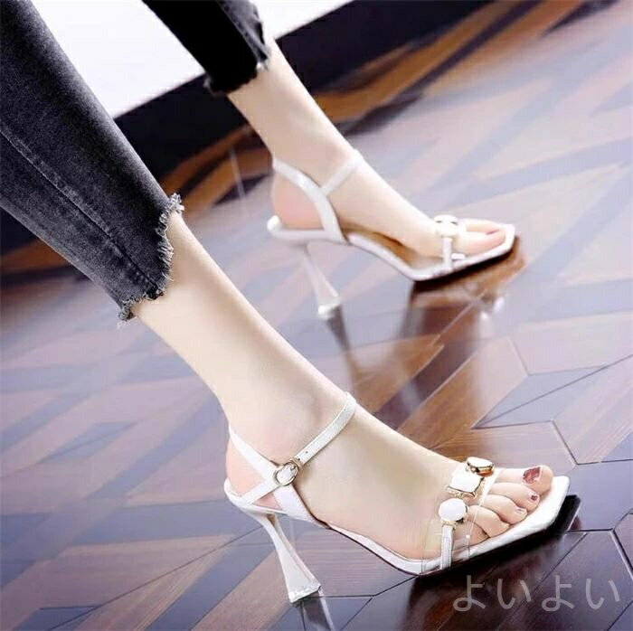 【送料無料】エレガント 夏靴 おしゃれ きれいめ カジュアル サンダル 歩きやすい 靴 サンダル ストラップ ハイヒール