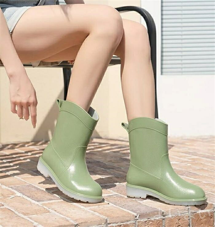 【送料無料】レイン靴 ローヒール 歩きやすい 防臭 抗菌 雨靴 防水 防滑 ショートブーツ 防水 梅雨 雪 雨 レインシューズ