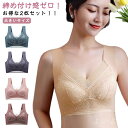 【送料無料】スッキリ 背中 胸を小さく見せるブラ補正下着 着?せブラ 設計 脇高 スッキリ レディース 脇肉 大きいサイズ シームレス レース(4)