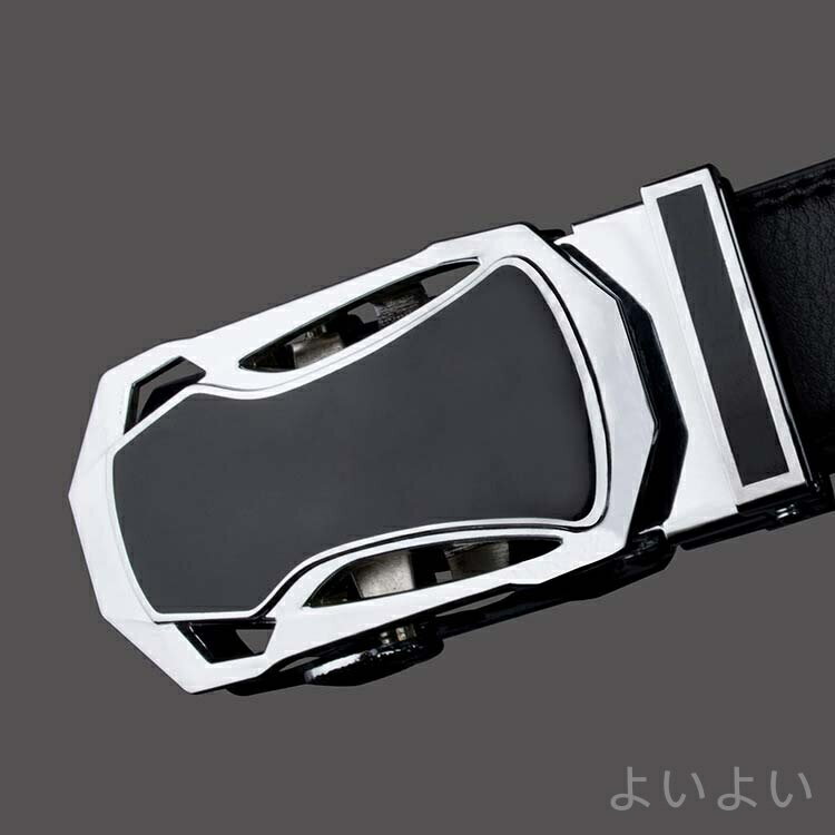 【送料無料】ゴルフベルト 無段階 スクエアバックルベルト ブラック 白 ホワイト ...