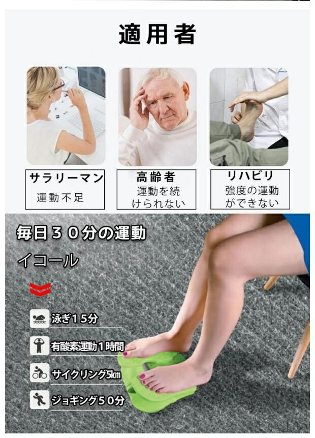 【送料無料】座ったまま 折りたたみ サイクリングマシン ツイストステッパー まま ...
