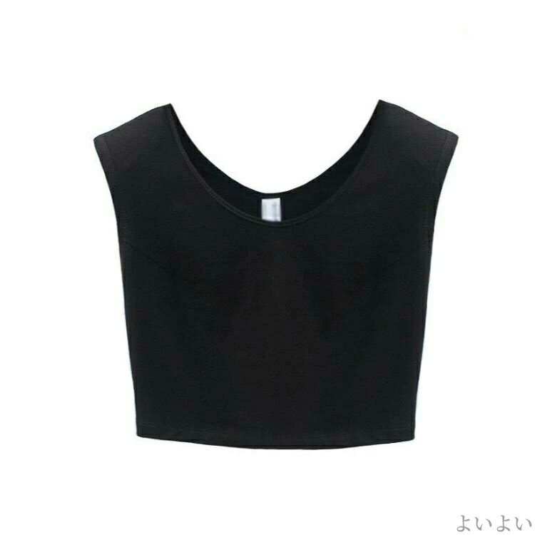 【送料無料】高低差 なで肩 タンクトップ 肩パッド付きインナー レディース インナーシャツ 肩パッド付き