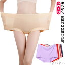 【送料無料】婦人 無地 ショーツ パンツ スタンダードショーツ レディース ショーツ 女性用 シームレスショーツ シンプル