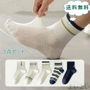 【送料無料】メッシュ 英文字 薄手 夏 ソックス アンクルソックス スポーツソックス ビジネスソックス ショートソックス