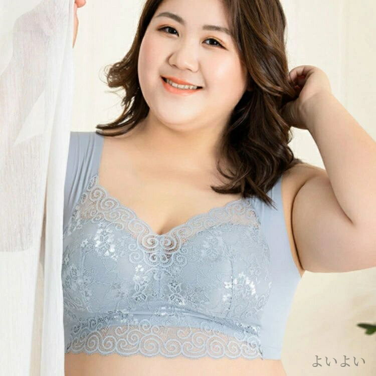 【送料無料】30代 20代 大きいサイズ リラックスブラ バストアップ ノンワイヤー ...